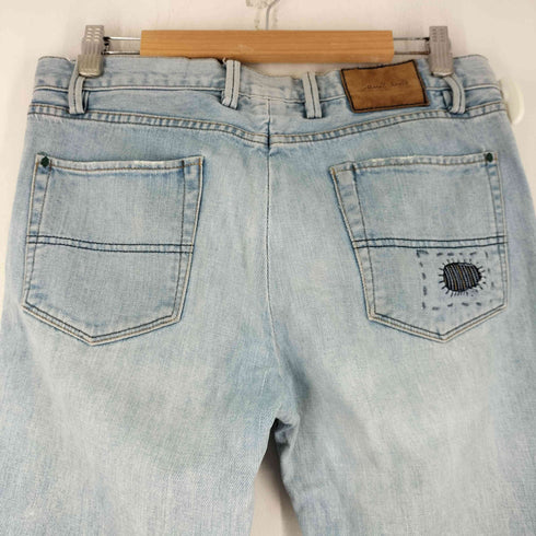 ポールスミス Paul Smith 刺し子 パッチワーク デニム メンズ JPN:XL