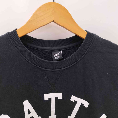 パタ PATTA アーチロゴ クルーネック スウェット メンズ import:M