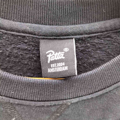 パタ PATTA アーチロゴ クルーネック スウェット メンズ import:M