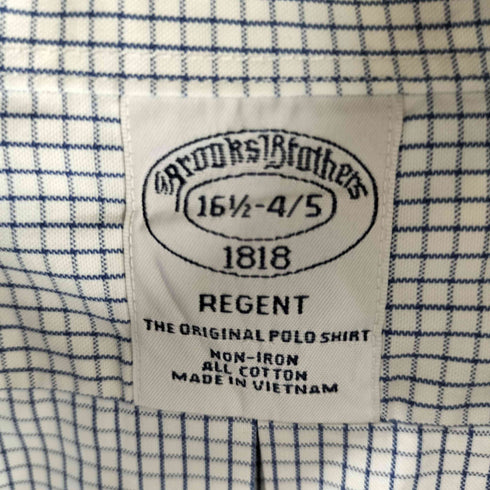ブルックスブラザーズ BROOKS BROTHERS REGENT L/S チェックシャツ メンズ 16 1/2