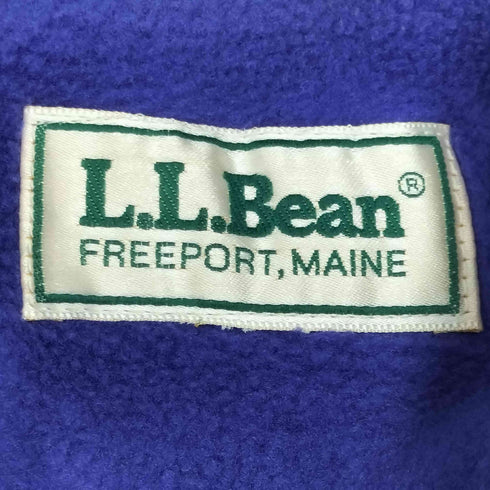 エルエルビーン L.L.Bean 80s WARM-UP JACKET ウォームアップベスト 裏地フリース レディース