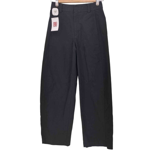 ユニクロ UNIQLO 26ss ジャージー バレルレッグ パンツ レディース JPN:S