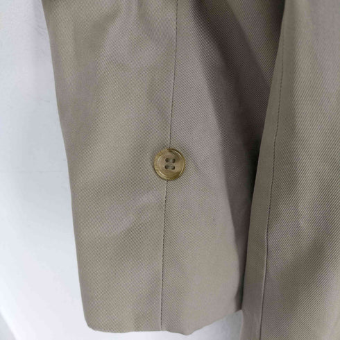バーバリーズ BURBERRYS MADE IN ENGLAND 裏地ノバチェック比翼ステンカラーコート メンズ JPN:48