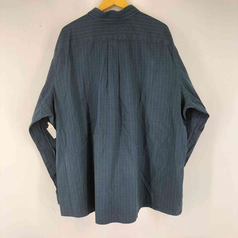 エディーバウアー Eddie Bauer Wrinkle Free Relaxed Fit L/S チェック ボタンダウンシャツ BIG SIZE メンズ 3XL