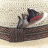 DENTON HATS リネン ストロー フェドラ ハット import メンズ L
