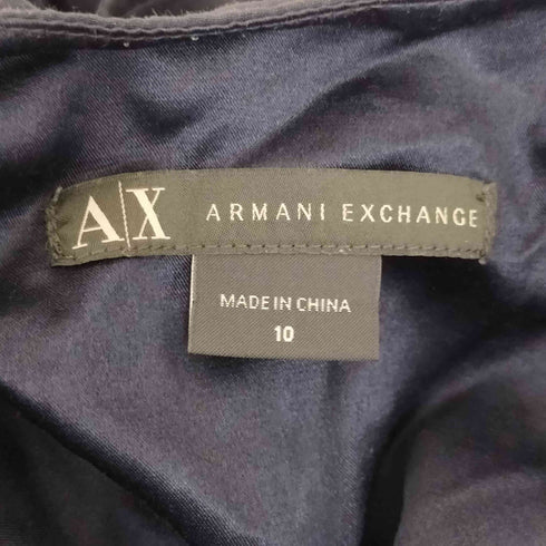 アルマーニエクスチェンジ ARMANI EXCHANGE コットン混 シルクロンパース レディース 10