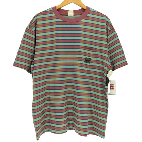 ギャップ Gap madhappy ボーダー クルーネックTシャツ メンズ import:L