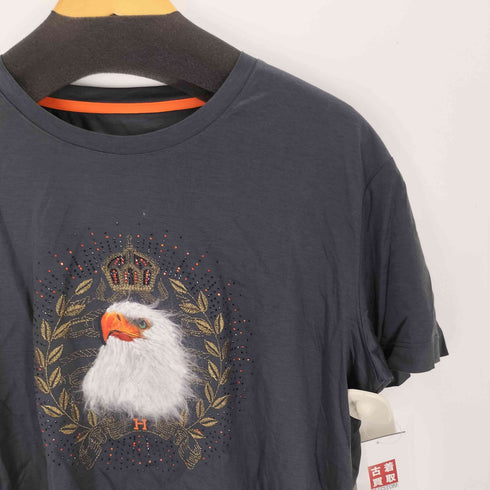 イーグル刺繍Tシャツ メンズ XL