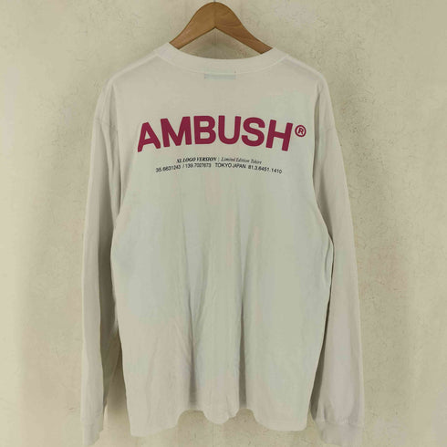 アンブッシュ AMBUSH XL LOGO L/S T-SHIRT メンズ M
