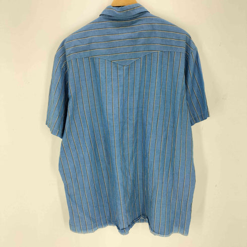ラングラー Wrangler S/S ストライプ ウエスタンシャツ メンズ