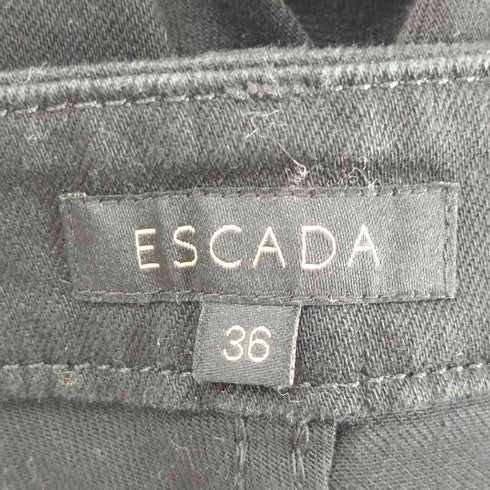 エスカーダ ESCADA サイド流れ星刺繍 デニムパンツ レディース 36