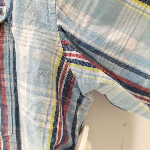 ラングラー Wrangler S/S チェック ウエスタンシャツ メンズ JPN:L