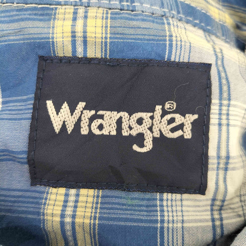 ラングラー Wrangler S/S チェック ウエスタンシャツ BIG SIZE メンズ 2XT