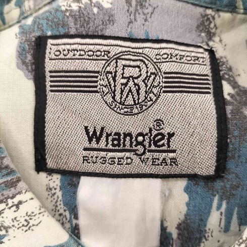 ラングラー Wrangler S/S 総柄 シャツ メンズ