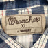 ラングラー Wrangler WRANCHER ランチャー S/S チェック ウエスタンシャツ メンズ JPN:XL