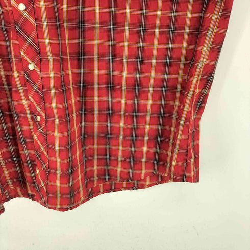 ラングラー Wrangler WRANCHER SHIRTS ランチャーシャツ L/S チェック ウエスタンシャツ BIG SIZE メンズ 2XT