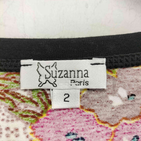suzanna paris 柄切替カットソー レディース import:M