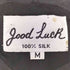good luck シルク100 スタンドカラージャケット メンズ JPN:M
