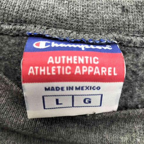 チャンピオン Champion 90-00S 3色タグ メキシコ製 プルオーバー スウェット メンズ import:L