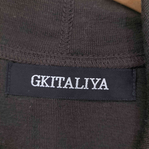 イタリヤ 伊太利屋 GKITALIYA アームロゴ ジップアップパーカー レディース JPN:11号
