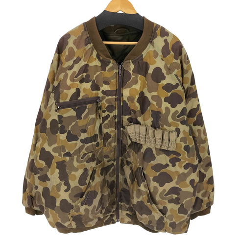 GAMEHIDE ダックハンターカモ 撥水コーティングブルゾン BIG SIZE メンズ 3XL