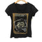 ZHEN NU REN ラインストーン ビジュー 半袖 Tシャツ Y2K レディース