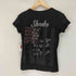 ZHEN NU REN ラインストーン ビジュー 半袖 Tシャツ Y2K レディース