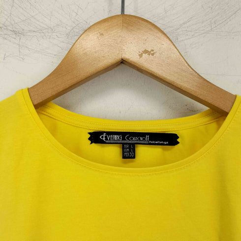 EVENING COLLECTION ロゴデザイン S/S Tシャツ Y2K レディース import:L