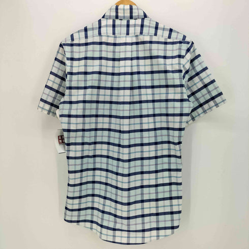 ブルックスブラザーズ BROOKS BROTHERS REGENT FIT ロゴ刺繍 チェック 半袖 ボタンダウンシャツ メンズ import:S