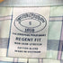 ブルックスブラザーズ BROOKS BROTHERS REGENT FIT ロゴ刺繍 チェック 半袖 ボタンダウンシャツ メンズ import:S