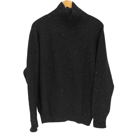 サルヴァトーレフェラガモ Salvatore Ferragamo スパンコールニット L/S メンズ import:L