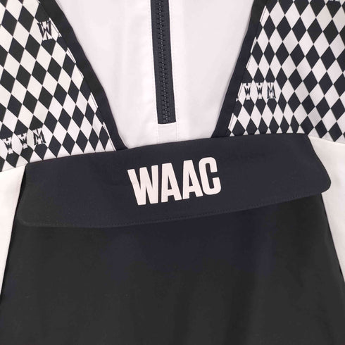 WAAC ダイヤ柄プリント ハーフジップアップオーバーブルゾン レディース 3