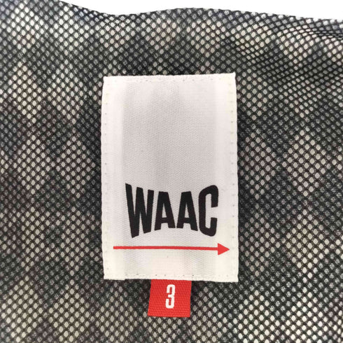 WAAC ダイヤ柄プリント ハーフジップアップオーバーブルゾン レディース 3