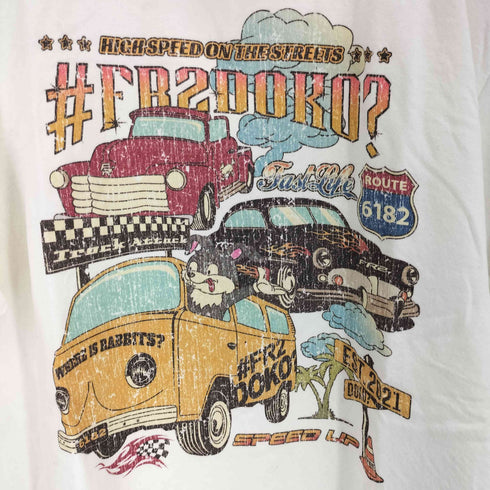 エフアールツー FR2 カープリント カジュアルTシャツ メンズ