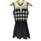 ダーリッチ Darich Gingham Pleated Knit Mini Dress ギンガムチェックプリーツニットミニワンピース レディース FREE