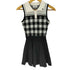 ダーリッチ Darich Gingham Pleated Knit Mini Dress ギンガムチェックプリーツニットミニワンピース レディース FREE