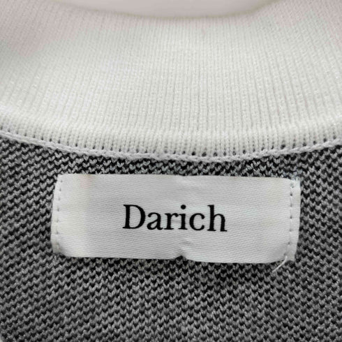 ダーリッチ Darich Gingham Pleated Knit Mini Dress ギンガムチェックプリーツニットミニワンピース レディース FREE