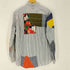 ジュンヤワタナベコムデギャルソンマン JUNYA WATANABE COMME des GARCONS MAN ストライプパッチワークシャツ メンズ import:L
