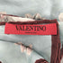 ヴァレンティノ Valentino フラワーバタフライ柄 スカーフ メンズ