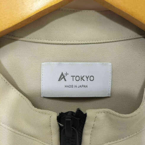 A+TOKYO 24SS スタンドオープンジップシャツワンピース レディース JPN:2