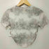 &60 裾シャーリング ビジュー S/S カットソー レディース