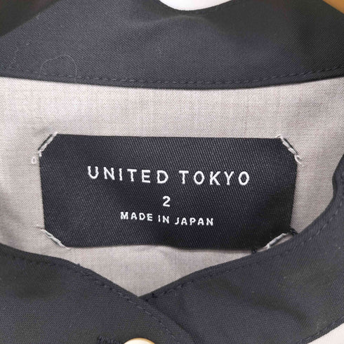 ユナイテッドトウキョウ UNITED TOKYO 26SS シアープリーツバイカラーワンピース レディース JPN:2