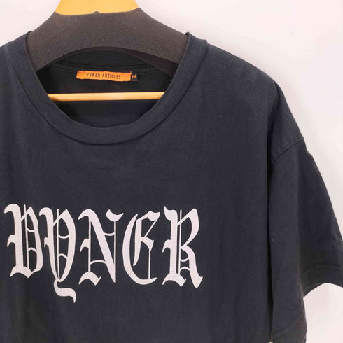 ヴァイナーアーティクルズ VYNER ARTICLES カジュアルプリントTシャツ メンズ M