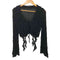 エモダ EMODA 25SS ラッフルハングクロップドブラウス レディース FREE