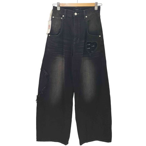エモダ EMODA 25SS ハートルーズジーンズ レディース JPN:M