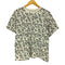 エムエムシックスメゾンマルジェラ MM6 Maison Margiela 紙タグ総柄デザインワイドTシャツ レディース 12