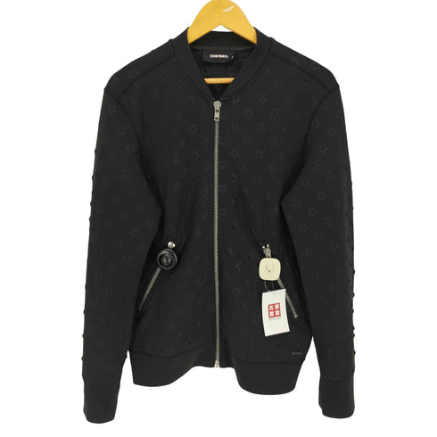 ディーゼル DIESEL S-JOE-ZIP-MA JACKET 星型 エンボス トラックジャケット Y2K メンズ import:S