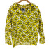 JOE BOXER USA製 ボックス シルエット 総柄 L/S 開襟 シャツ メンズ import:M