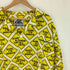 JOE BOXER USA製 ボックス シルエット 総柄 L/S 開襟 シャツ メンズ import:M