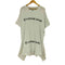エムエムシックスメゾンマルジェラ MM6 Maison Margiela ラメ ブランドロゴ半袖ワンピース レディース 14